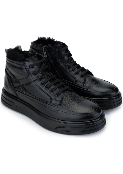 Erkek Deri Siyah Casual Bot 537 3418 Erk Bot SK24-25 Syh Dr/syh Fltr fiyatları