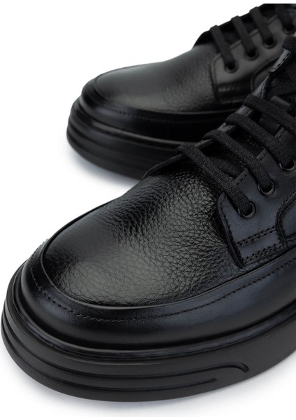 Erkek Deri Siyah Casual Bot 537 3418 Erk Bot SK24-25 Syh Dr/syh Fltr modelleri