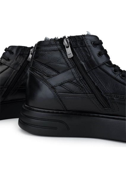 Erkek Deri Siyah Casual Bot 537 3418 Erk Bot SK24-25 Syh Dr/syh Fltr fırsatları