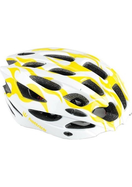 Kask Ayarlanabilir Beyaz-Kırmızı Ks47-17