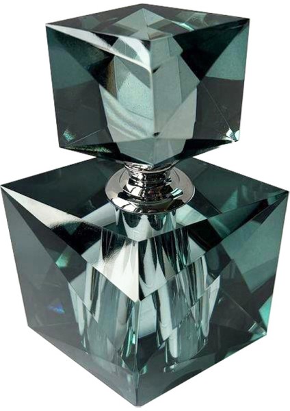 Kristal Yeşil Şişe 10 x 9 x 13 cm