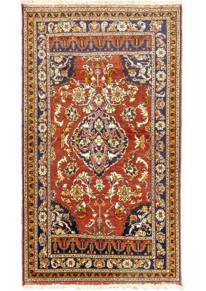 Kazvin Floral Desenli Yün Halı 143 x 250 cm