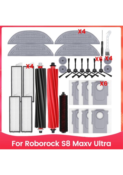 Roborock S8 Maxv Ultra Robot Süpürge Aksesuarları Için (Yurt Dışından)