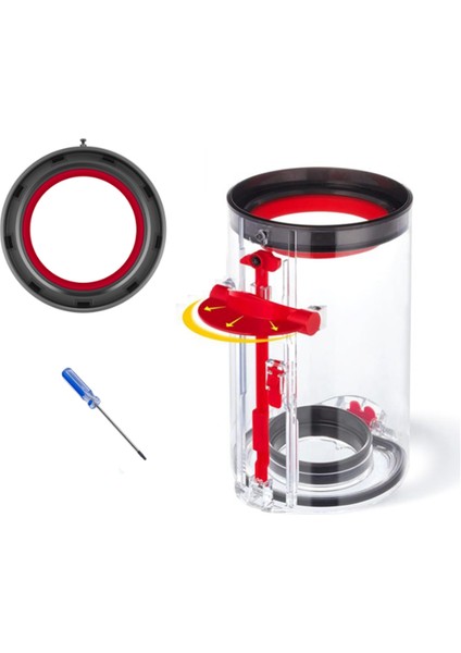 Dyson V11 V15 Elektrikli Süpürge Aksesuarları Için Toz Haznesi Yedeği (Yurt Dışından)