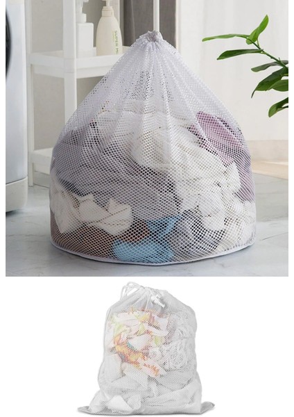 3lü Yıkama File Seti - Ayakkabı Filesi-Plastik Aparatlı Sütyen Yıkama- Çamaşır Yıkama Filesi (324324)