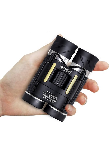 Moge Katlanabilir 200X22 Hd Teleskop Kamp Avcılık Açık Hava Seyahat Katlanır Cep Mini Güçlü Dürbün (Yurt Dışından) modelleri