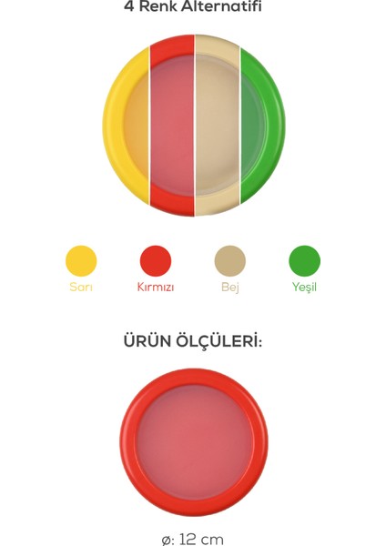 3lü Buzdolabı Için Yarım Meyve ve Sebze Koruma Kabı - Limon, Soğan, Domates Saklama Kutusu Kırmızı