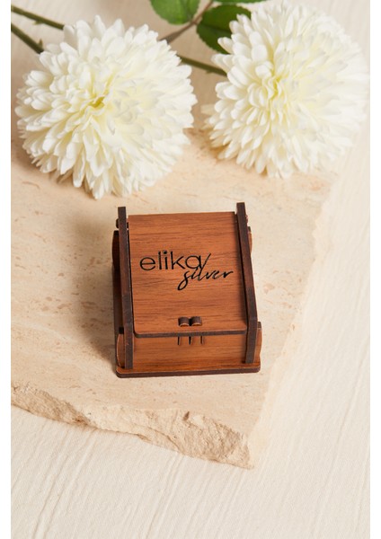 925 Ayar Gümüş Lotus Kolye ve Küpe Set ELKAB92281 indirimleri