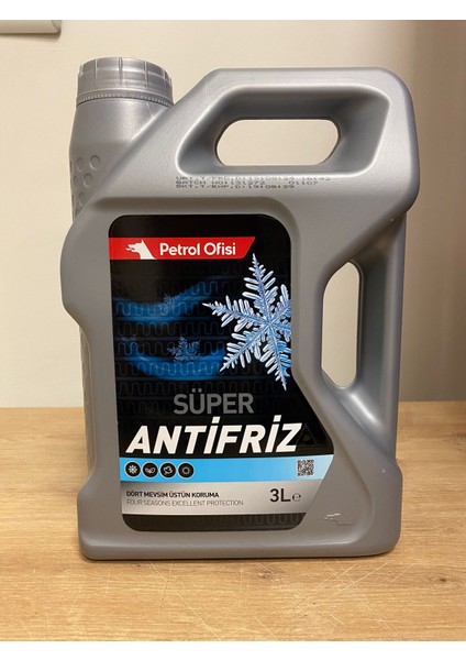Yeşil Renkli Antifriz 3LT (2024 üretim) (Mavi yerine de kullanılır.)