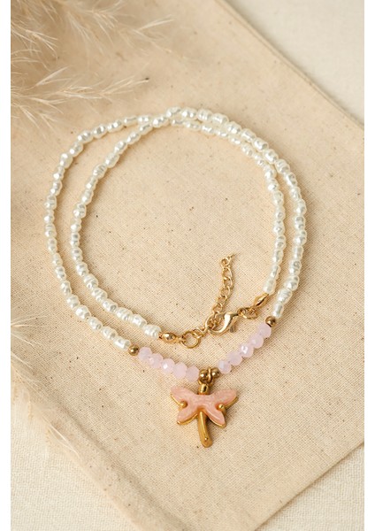 Kadın Kelebek Model Kolye modelleri