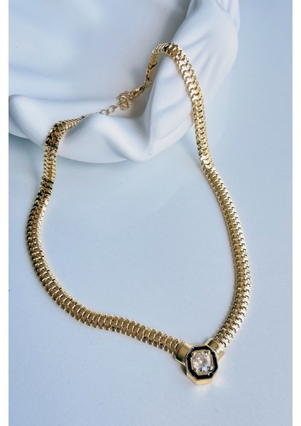 Kadın Leyla Serenay Gold Kolye modelleri