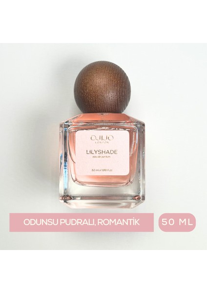 Lilyshade Edp Kadın Parfüm 50ML | Odunsu ve Pudralı | Yasemin, Orkide, Zambak, Gül, Kakule, Zencefil