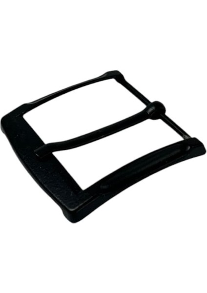 Kemer Tokası 4,5 cm Siyah Boyalı Hafif Ürün (Leathercraft, Deri Hobi)