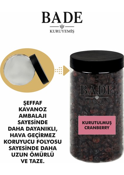 Turna Yemişi Cranberry Tane Iri Boy 750 Gr. fırsatları