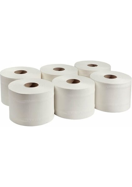 Maxi Içten Çekme Tuvalet Kağıdı Çift Katlı 4 Kg. 6 Rulo