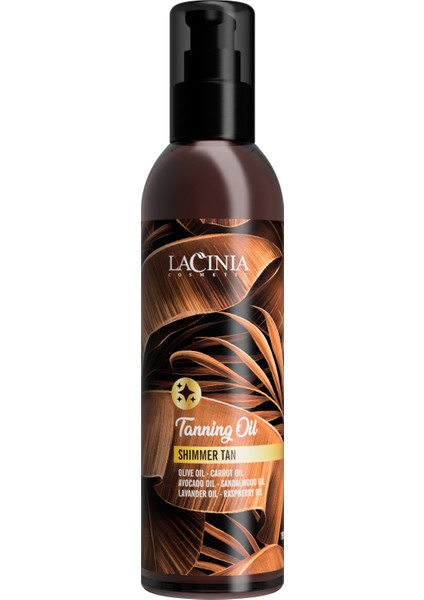 Shımmer Tan Tannıng Oıl 190 ml Simli ve Bronzlaştırıcı Etkili