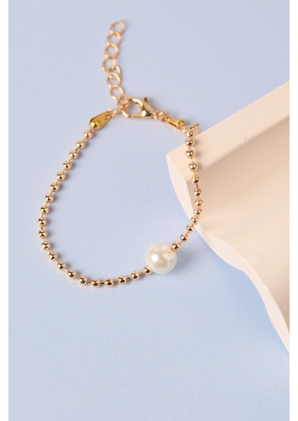 Kadın Inci Model Taşlı Bileklik CBL9964