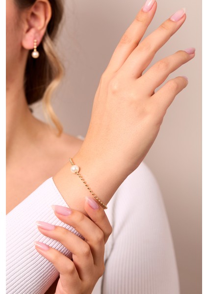 Kadın Inci Model Taşlı Bileklik CBL9964 fiyatları