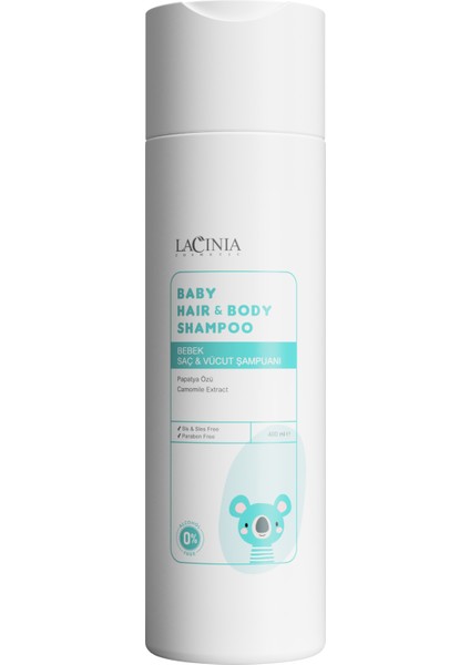 Bebek Saç & Vücut Şampuanı 400ML