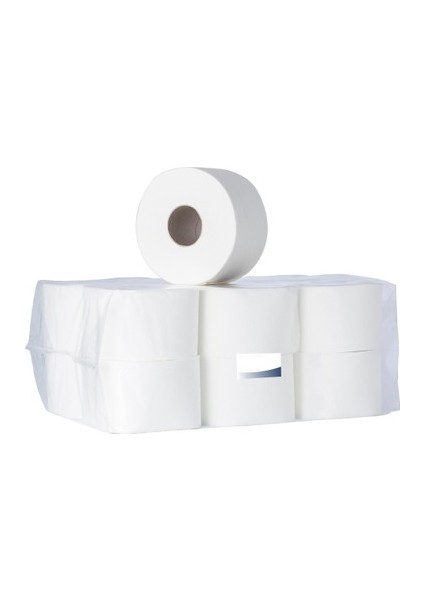 Mini Jumbo Tuvalet Kağıdı Çift Katlı 4 Kg. 12 Rulo