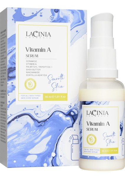 Vitamin A Serum 30ml Yüz Bakımı Etkili