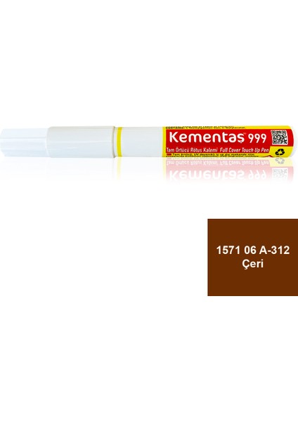 Tam Örtücü Rötuş Kalemleri 1571 06 A-312 Çeri Tam Örtücü Rötuş Kalemi