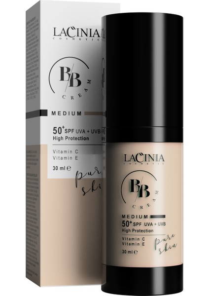 Bb Cream Medium 30ml 50 Spf