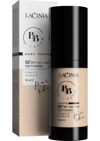 Bb Cream Dark 30ml Uva / Uvb 50SPF