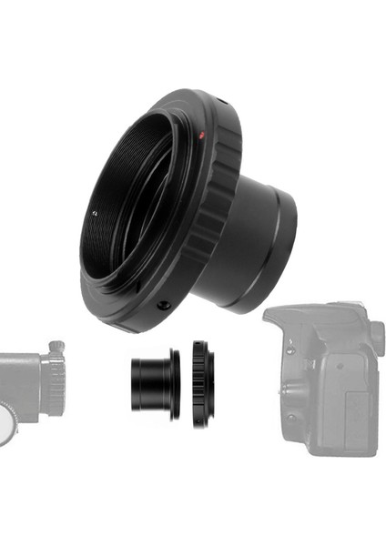 1.25'' Arayüz T2 / T Halka Adaptörü Canon Nikon Slr / Dslr Eos Ef Aı Kamera Lens Yuvası Astronomik Teleskop Fotoğrafçılığı (Yurt Dışından)