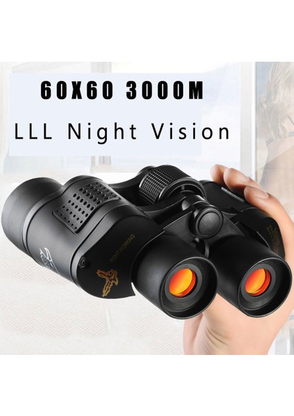 60X60 3000M Hd Profesyonel Avcılık Dürbünü Teleskop Gece Görüşü Yürüyüş Seyahat Saha Çalışması Ormancılık Yangın Koruması (Yurt Dışından) modelleri
