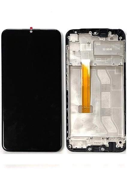 Realme 6i LCD Ekran Dokunmatik Çıtalı Siyah Servis