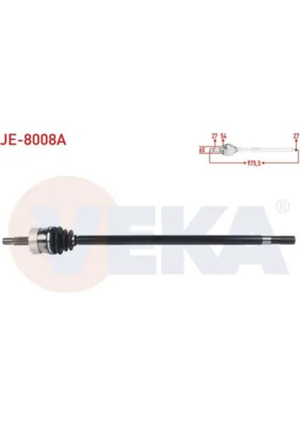 Xj Zj Ön Sağ Aks Komple