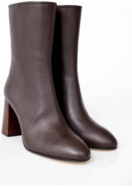 Kahverengi Topuklu Bot 24454