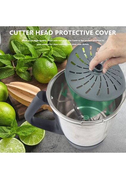 Vorwerk Thermomix Tm5 Tm6 TM31 Yavaş Pişirme ve Sous Vide Sıkacağı Yedek Parça Meyve Sıkacağı Aksesuarı Için Bıçak Kapağı (Yurt Dışından) modelleri