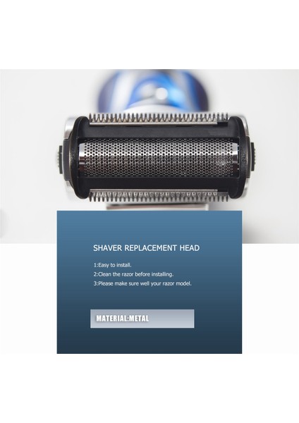 Düzeltici Tıraş Makinesi Kafa Folyo Değiştirme Philips Norelco Bodygroom BG2024 BG2036 BG3015 3010 TT2000 TT2021 SHP9500 YS534 (Yurt Dışından) modelleri