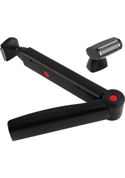 Elektrikli Arka Saç Tıraş Makinesi Düzeltici USB Katlanır Çift Taraflı Vücut Epilasyon Aracı Tıraş Için Güvenlik Geri Tıraş Makinesi Makinesi (Yurt Dışından) indirimleri