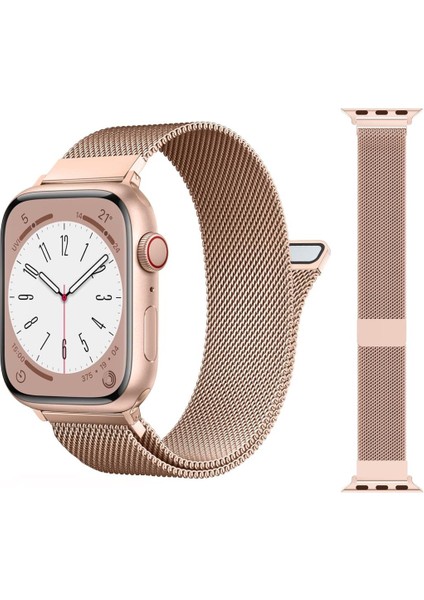 Apple Watch 7/8/9 41mm Kordon Milano Loop Metal Kordon