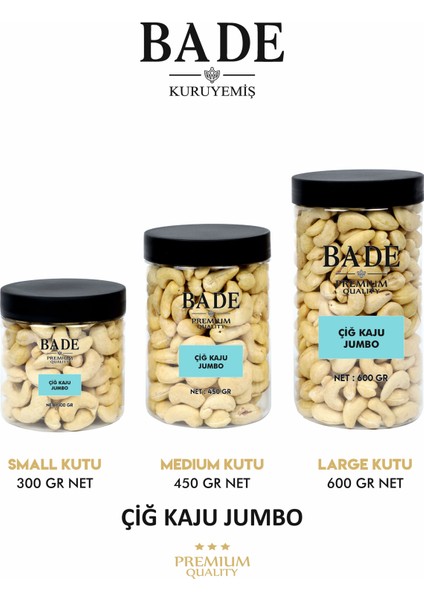 Çiğ Kaju Jumbo Iri Boy 600 Gr. modelleri