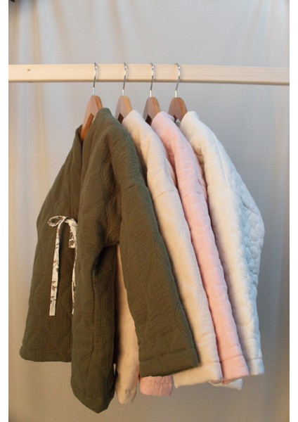 Müslin Kapitone Elyaf Dolgulu Kız Çocuk Ceket fırsatları