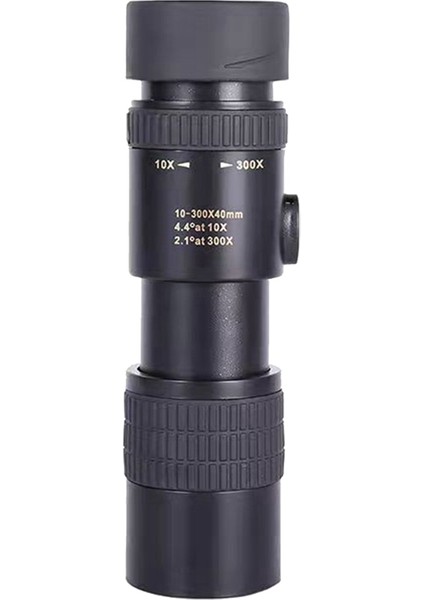 10-300X40 Hd Zoom Monoküler Teleskop Mobil Telefoto Lens Üçayaklı Açık Hava Kamp Kuş Gözlemciliği Seyahat Değiştirme (Yurt Dışından)