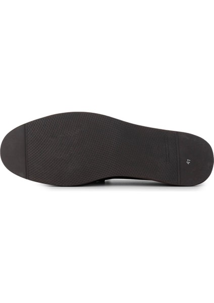 Erkek Deri Kahverengi Loafer Ayakkabı 863 R02 Erk Ayk SK24-25 Kahve fırsatları