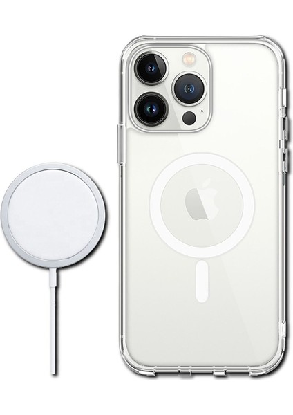 Iphone 11 Kılıf Magsafe Şeffaf Kapak Magnetic Crystal Case fiyatları