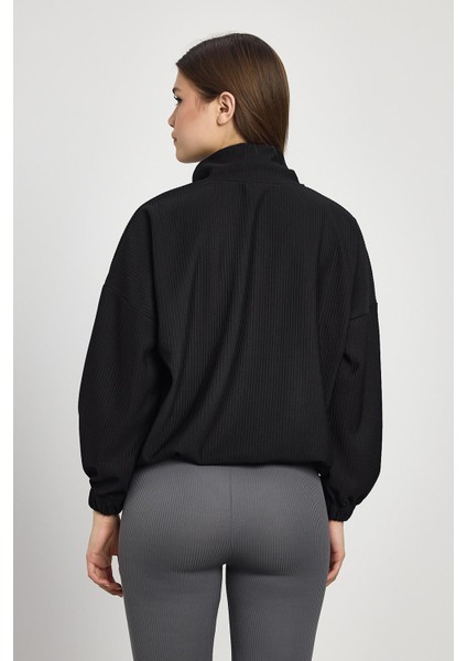 1052 Kanguru Cep Detay Sweat Siyah indirimleri