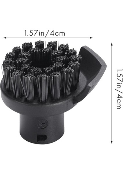 2x Pencere Nozulu Kazıyıcı Yuvarlak Fırça Sc1 Sc2 Sc3 Sc4 Sc5 Buharlı Temizleyici Süpürge Fırçaları Parçalar Aksesuarlar (Yurt Dışından) indirimleri