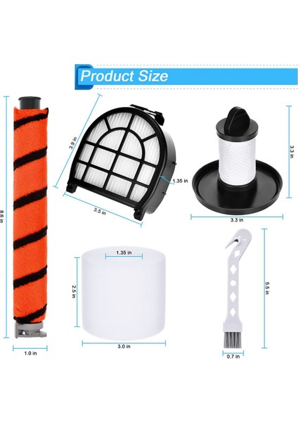 Shark Için AKSESUARLAR,LZ600 LZ601 LZ602 LZ602C Lift Away Duoclean Elektrikli Süpürge Için Filtre Yedek Parçaları (Yurt Dışından) fiyatları
