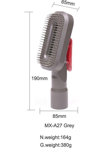 Shark Için Aksesuarlar,v6 V7 V8 V9 Evcil Hayvan Tüylerini Alma Fırçası Adaptörü Için Elektrikli Süpürge (Yurt Dışından)