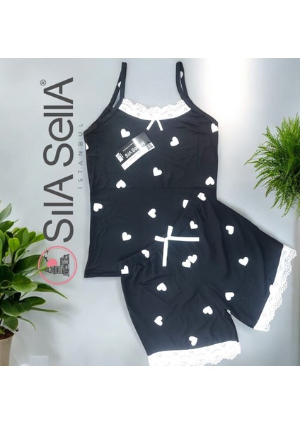 En Kaliteli Şık Kadın 2'li Pijama Takımı