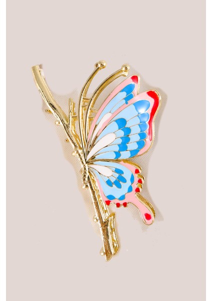 Fairytale Mineli Kelebek Metal Mandal Toka modelleri