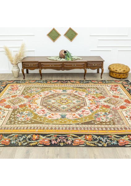 Liber Geometrik Tasarımlı Karabağ Kilim 233x355 cm fiyatları