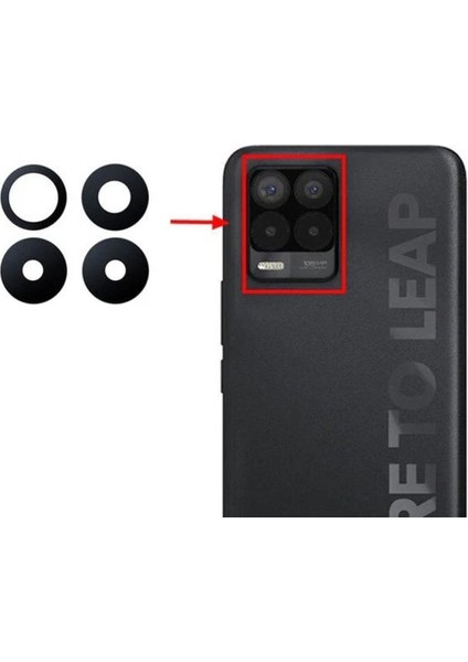 Realme 8 Pro Uyumlu Kamera Lensi Cam RMX3081
